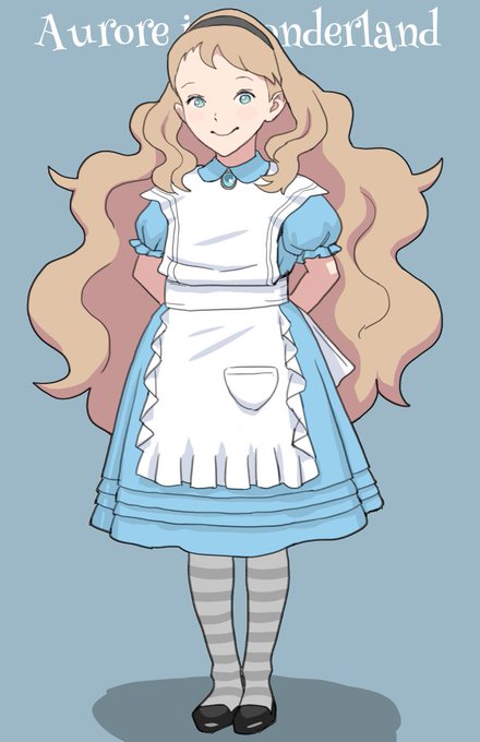 不思議の国のおーちゃん
衣装はテニエル準拠 