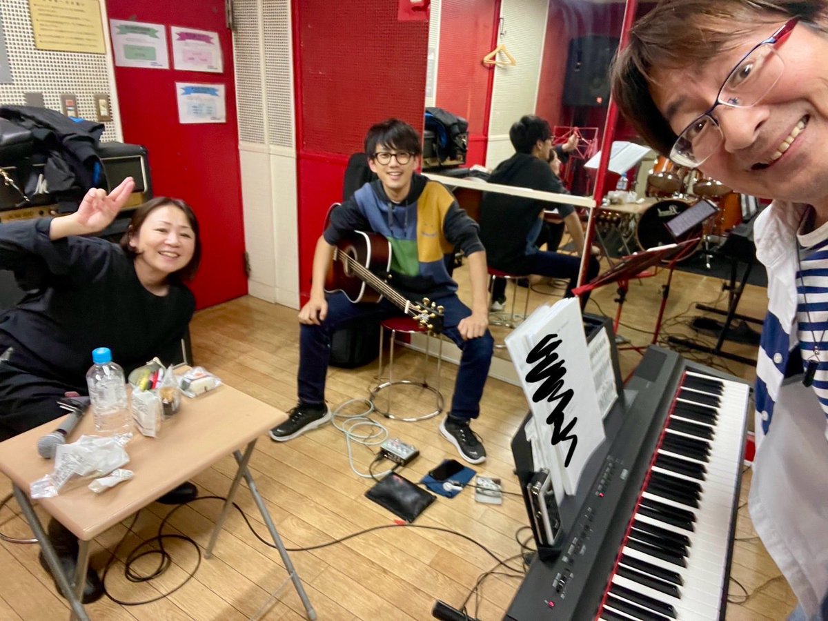 レインブックのリハーサル。
1年に1度の楽しみ☺️