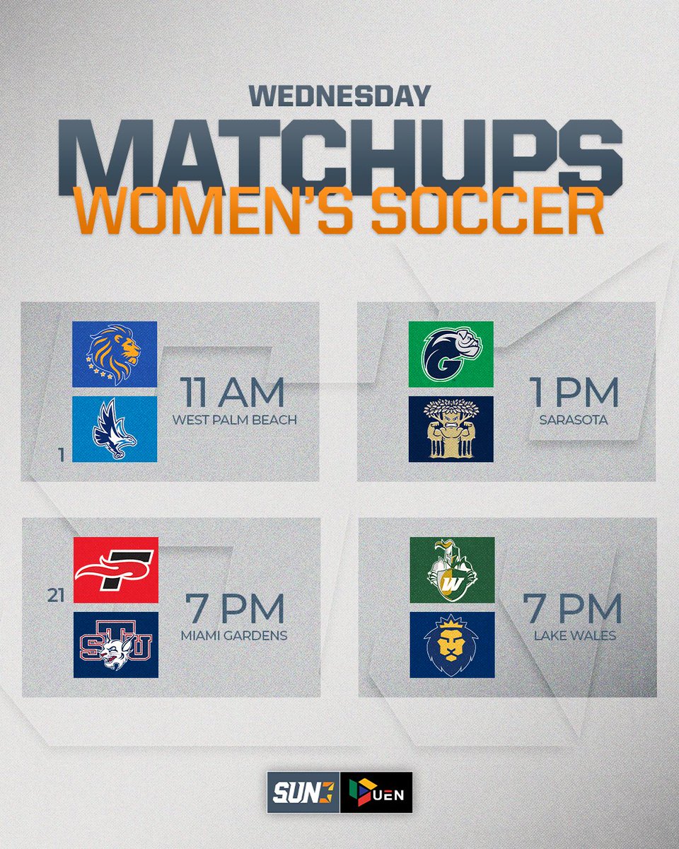 SunConference's tweet image. 𝐅𝐈𝐍𝐀𝐋 𝐂𝐎𝐍𝐅𝐄𝐑𝐄𝐍𝐂𝐄 𝐌𝐀𝐓𝐂𝐇𝐔𝐏𝐒

The race for the regular season title and postseason seeding comes to an end tonight. See how your favorite team stacks up heading into the final day of conference play!

Tune in at 11 🔗urbanedgenetwork.net/?school=sun-co…
