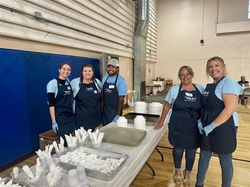 Giving back never felt so good! Our BNH team had an amazing time volunteering at Hands Across the Table, helping support our local community. We’re proud to be part of NH Banks Give Back, joining other New Hampshire banks in making a positive impact across the state. 

#nhbanks