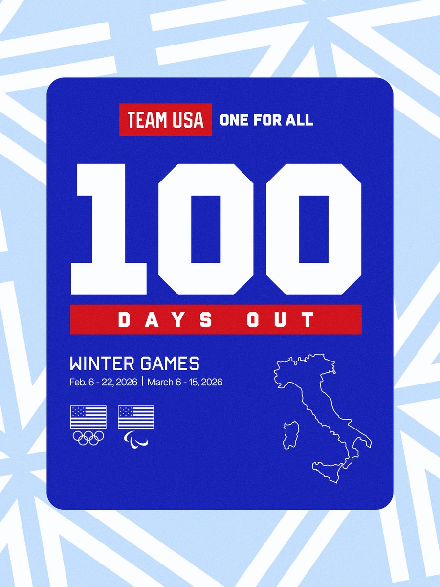 This isn’t just a team — it’s a movement
<a href="/TeamUSA/">Team USA</a> | #OneForAll | #WinterOlympics