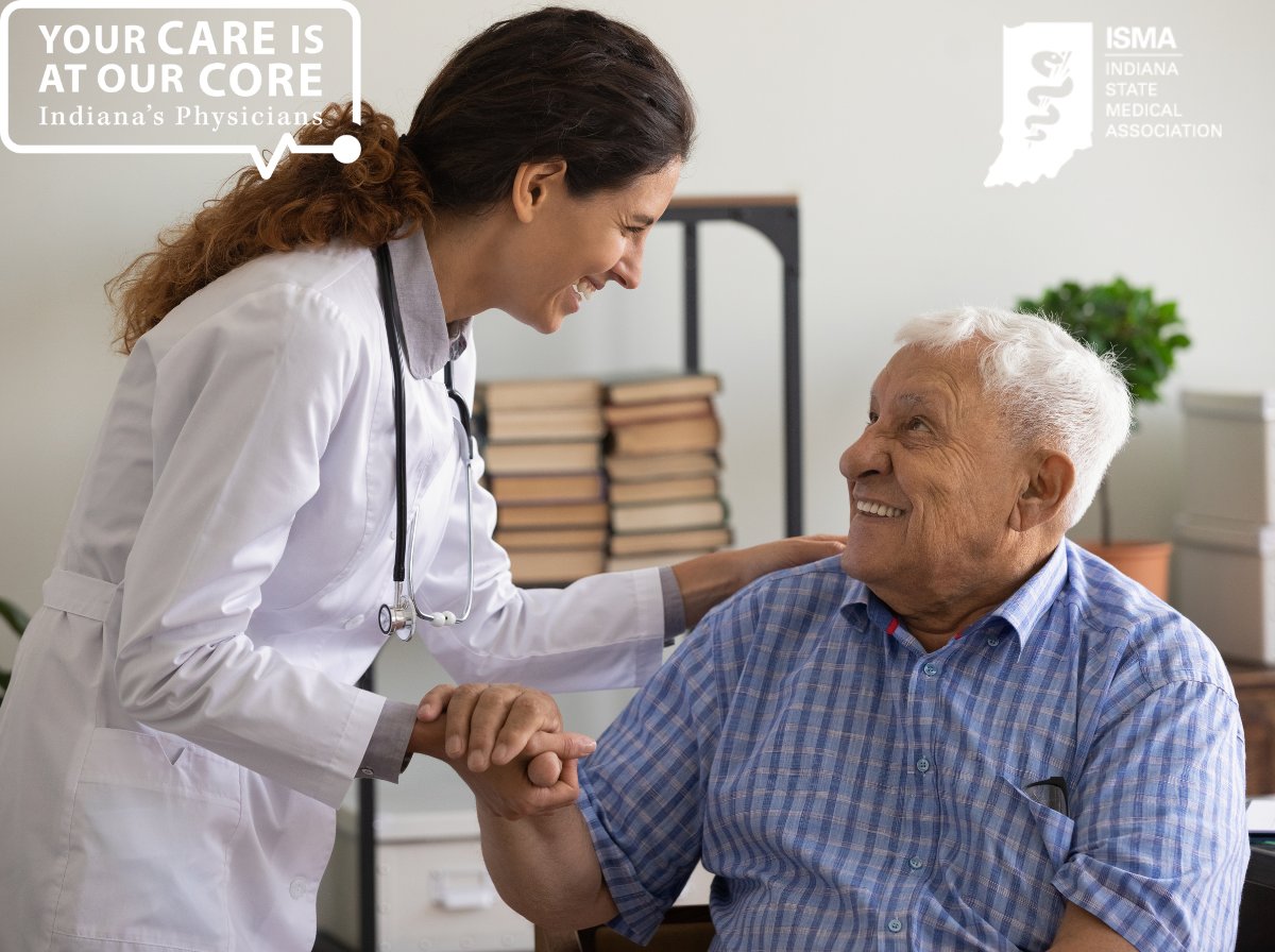 Indiana State Medical Association tweet media