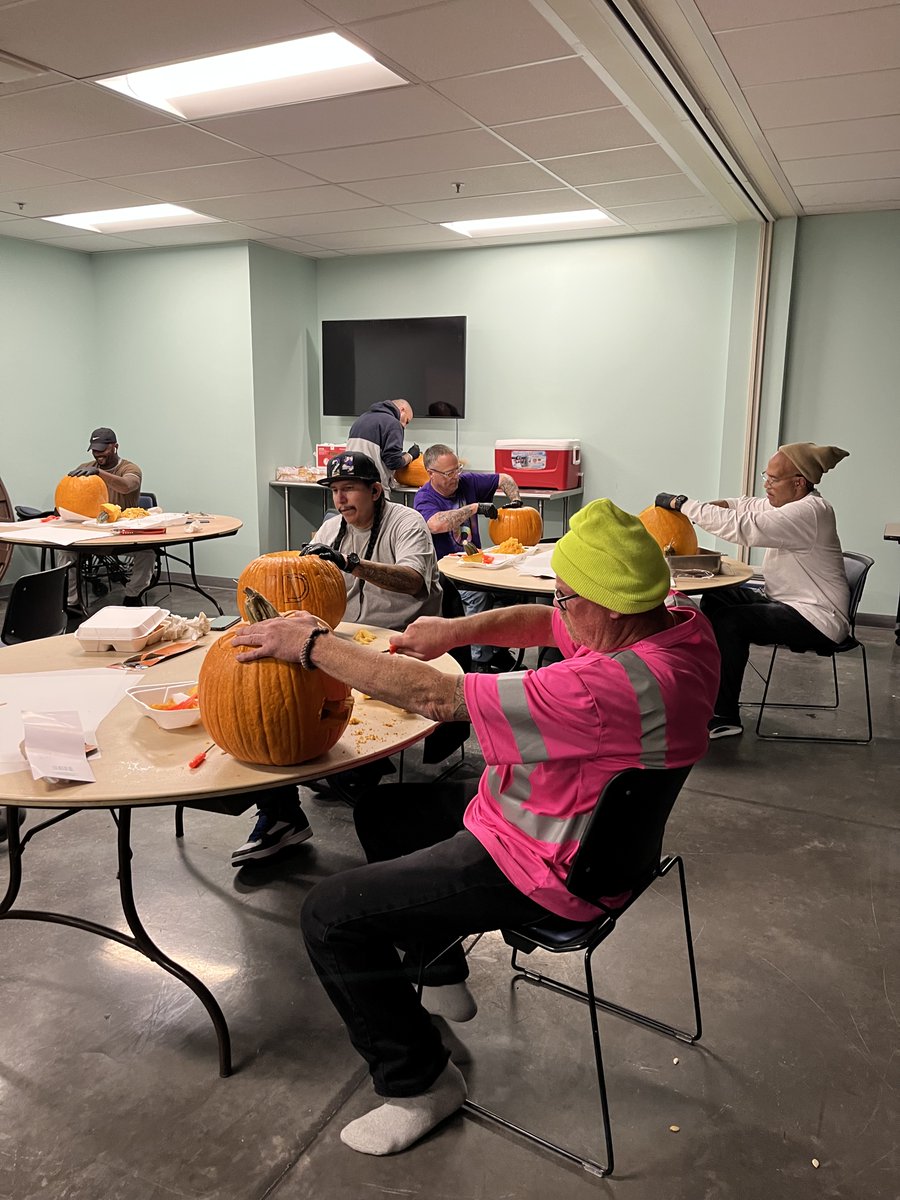 🎃 Pumpkins for a Purpose! 🧡

Sgt. Ward and his team at Fortitude Treatment Center hosted a carving contest! The winning pumpkins are currently at the Ronald McDonald House to decorate and deliver seasonal cheer to families staying there. 🦇👻

 #GiveBack #TransformingLives