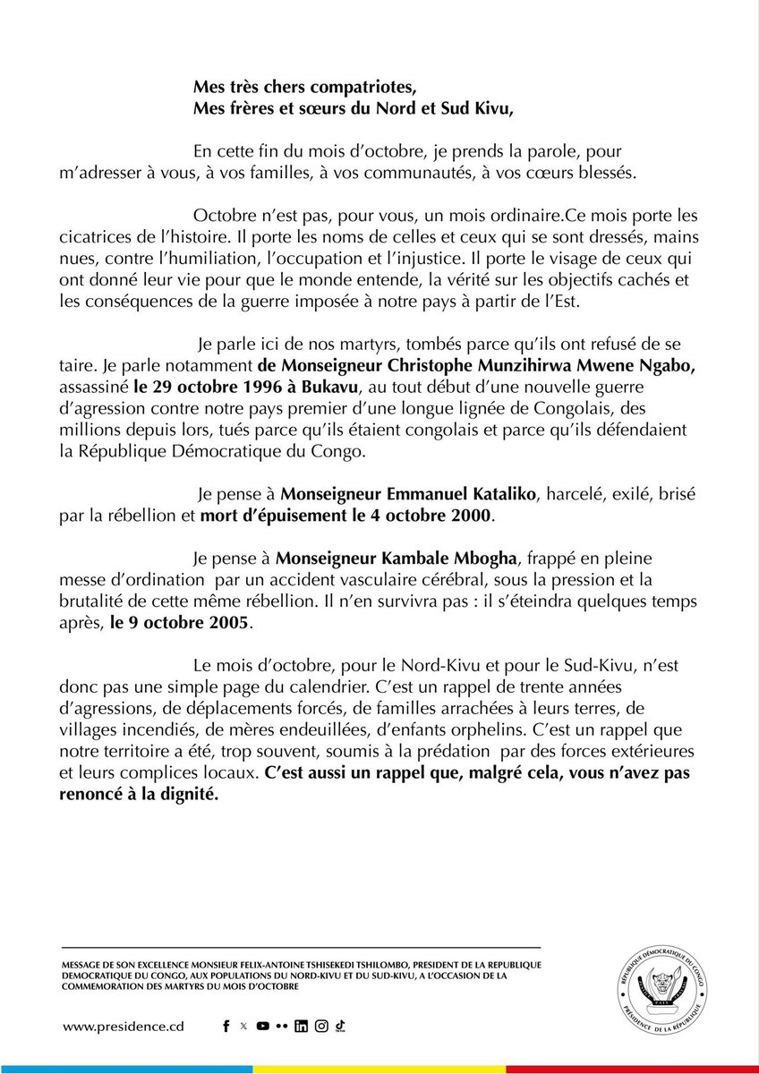 Présidence RDC 🇨🇩 tweet media