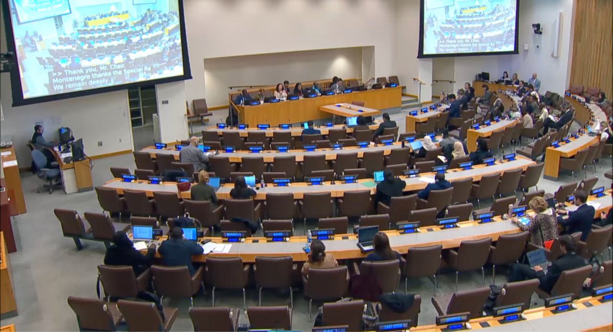 Guinea Ecuatorial pide diálogo y No Politización en el Examen de Derechos Humanos de Corea del Norte. El discurso, fue pronunciado por la Segunda Secretaria de la Misión Permanente, María Coloma Mekuy Oyono Mbasogo.