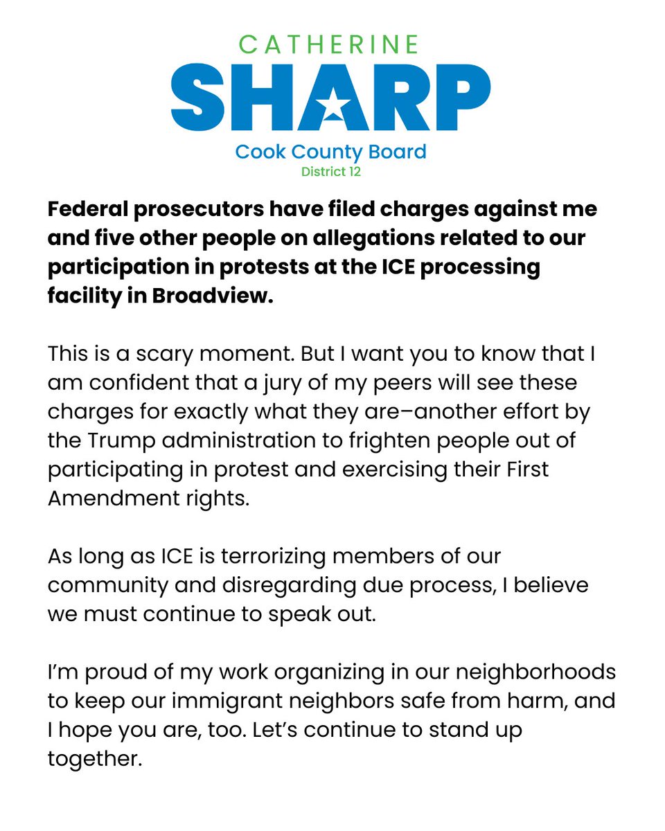 They want us to sit down and shut up. It won't work.