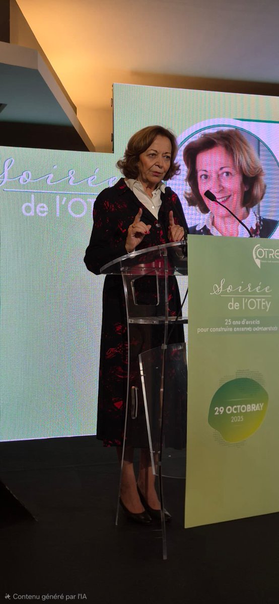 Belle présence des ministres du Transport <a href="/annemarieidrac/">Anne-Marie Idrac</a> <a href="/Dbussereau/">Dominique Bussereau</a> <a href="/CBeaune/">Clément Beaune</a> <a href="/durovray/">François Durovray</a> pour les 25 ans de l’OTRE autour des enjeux du transport de marchandises 

🥳 Bon anniversaire à l’OTRE ! 

<a href="/JMarcRIVERA/">Jean-Marc RIVERA - DG OTRE</a> <a href="/_OTRE_/">OTRE</a> <a href="/Nancy__Noel/">Nancy NOEL</a>