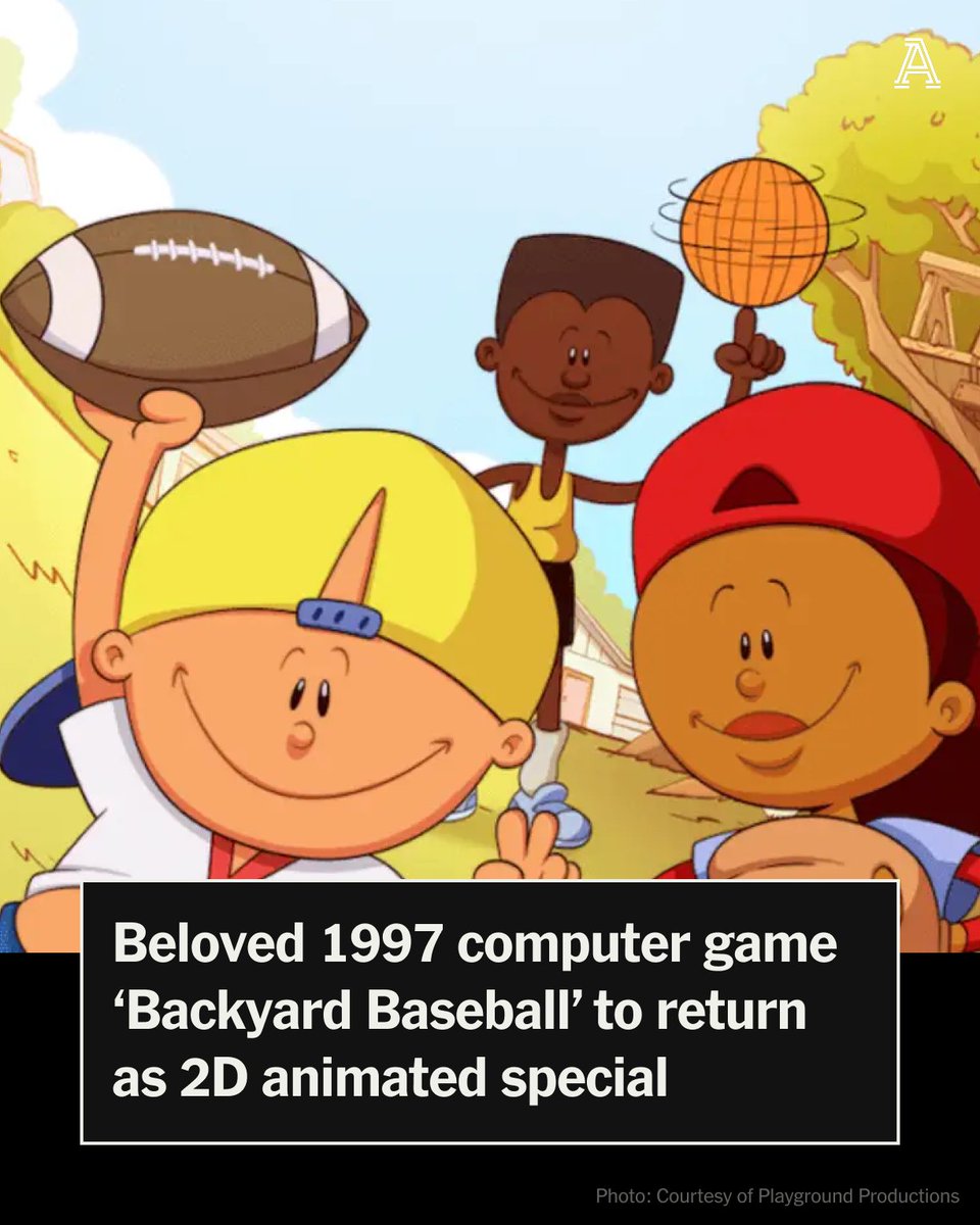TheAthletic's tweet image. If you grew up in the late ’90s, for many, Backyard Baseball wasn’t just a game; it was a rite of passage.

Now, almost three decades later, the 1997 desktop game is being adapted into an animated special.