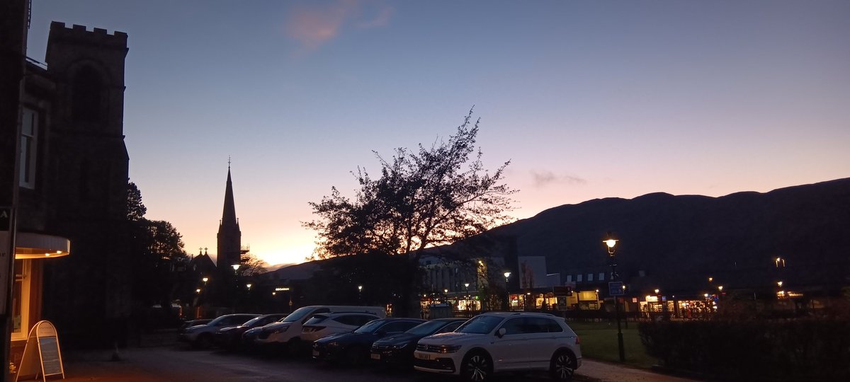 After a wonderful day at work my car died in Fort William. Luckily Green Flag will take it home and I am getting the last train to Helensburgh!