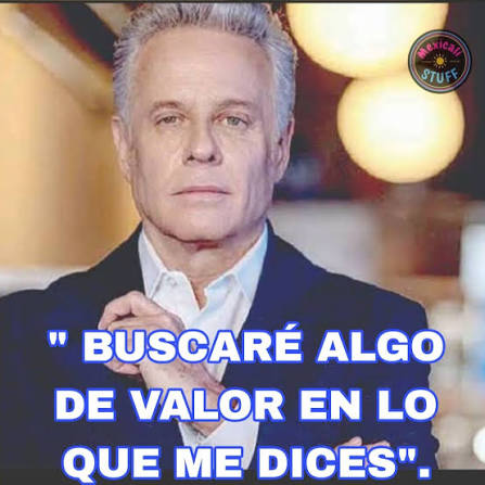 Por cierto, no se vale recaer eeeeeeh.

Se viene el Escorpión al Volante, Podcast con Sergio Mayer y con Tío Konan. Resistan las 48hras.

Si hay clips shipeables apliquen un Alexis Ayala: