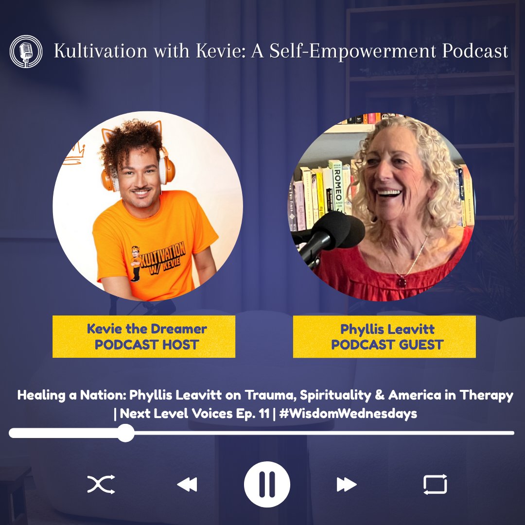 Another one to add to the playlist! I joined Kultivation With Kevie for a great conversation on healing and empowerment. Always grateful for spaces where we can talk about what really matters.

Tune in here:
Apple P: podcasts.apple.com/us/podcast/kul…

Spotify: open.spotify.com/episode/7c8KlO…
