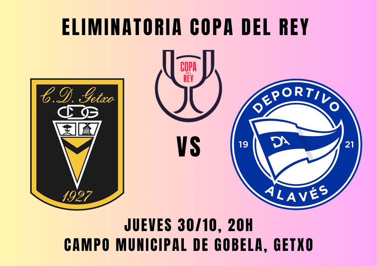 24 horas para el partido! Partido histórico! Vamos a disfrutar de este evento! Aupa Getxo!! 🖤💛🖤💛🐝🐝