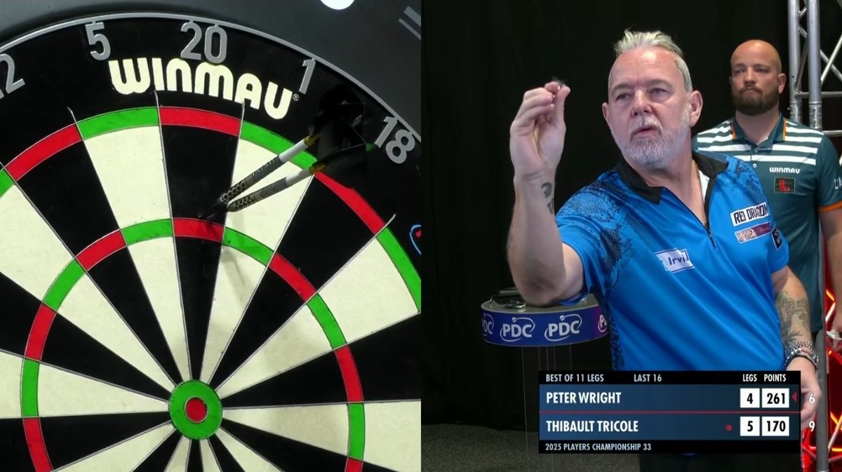 NotPeterWright's tweet image. 🚨 | Players Championship 33 🎯

Peter Wright rocked the stunning RedDragon Peter Wright Supa-Venom darts earlier today. A lovely looking dart 🤩🐍

#pdc #darts #reddragon #darts #peterwright #snakebite #winmau #playerschampionship #protour