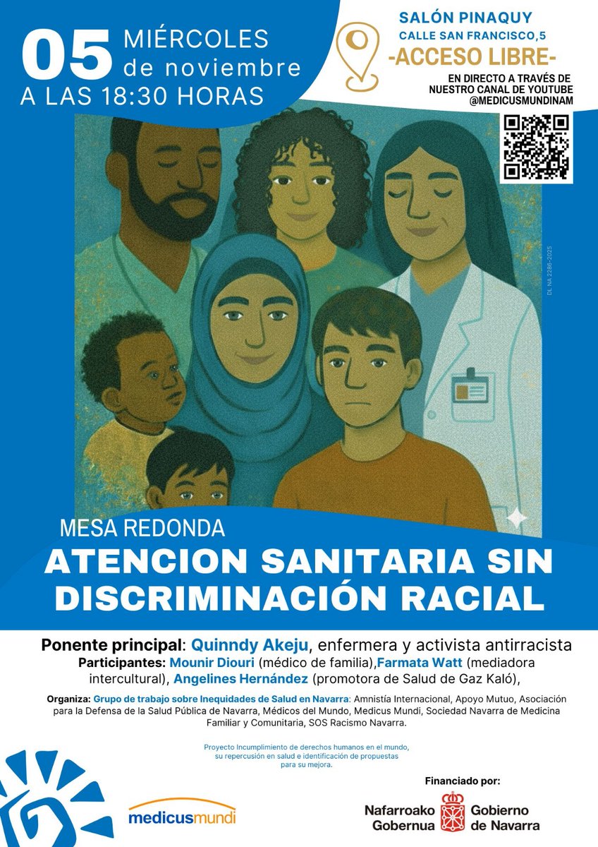 5 de noviembre, colabora el GdT de inequidades de la namFYC.
namfyc.org/index.php/acti…