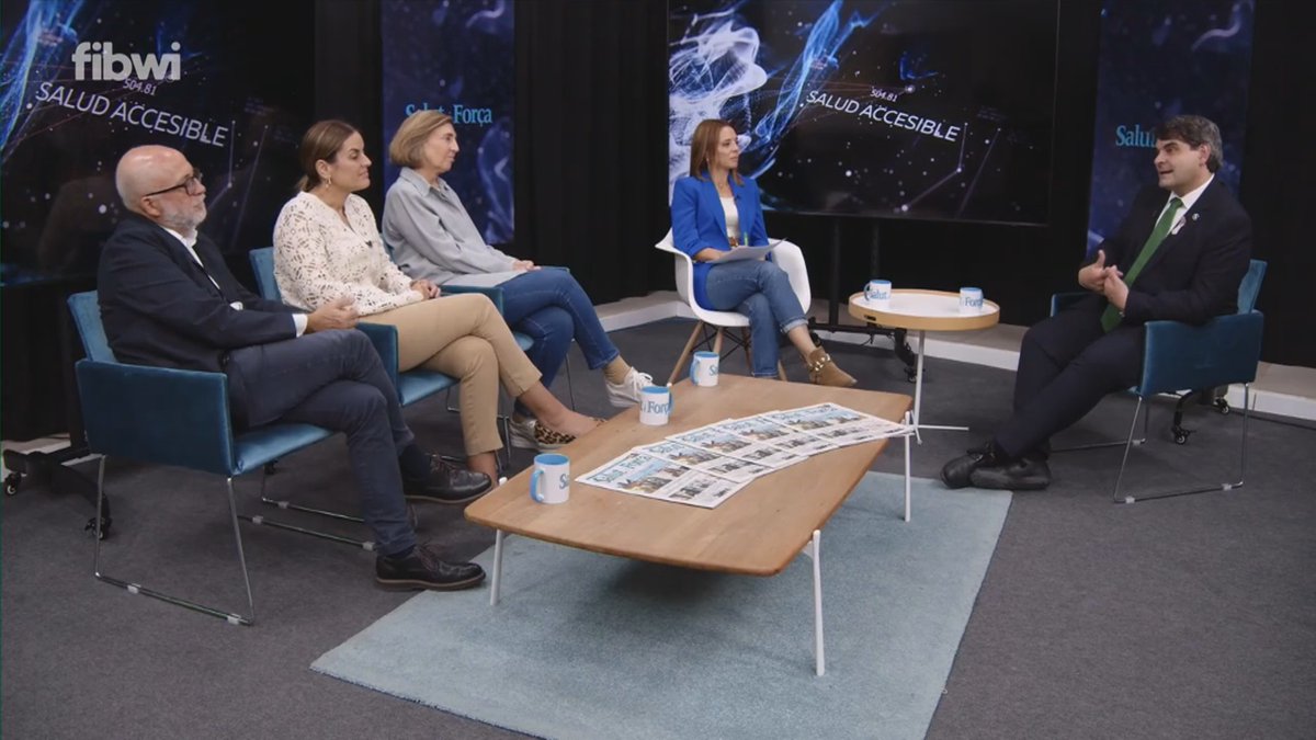 Tertúlia 📺 amb Margalida Gili, Marian Fuster, Ramon Colom i, com a convidat especial, José Reyes, president de l’AECC a Balears
saludediciones.com/2025/10/29/jos…
<a href="/marianfuster_/">Marian Fuster</a> <a href="/farmaciacolom/">ramon colom</a> <a href="/JosReyesMoreno2/">José Reyes Moreno</a> <a href="/ContraCancerIB/">Asociación Española Contra el Cáncer Illes Balears</a> <a href="/fibwiTV/">Fibwi TV</a> <a href="/LauraCalafatMnz/">LauraCM</a> <a href="/DonJuanMiguel4/">Juan Riera Roca ن ❌</a> <a href="/carloshern79/">Carlos Hernández</a>