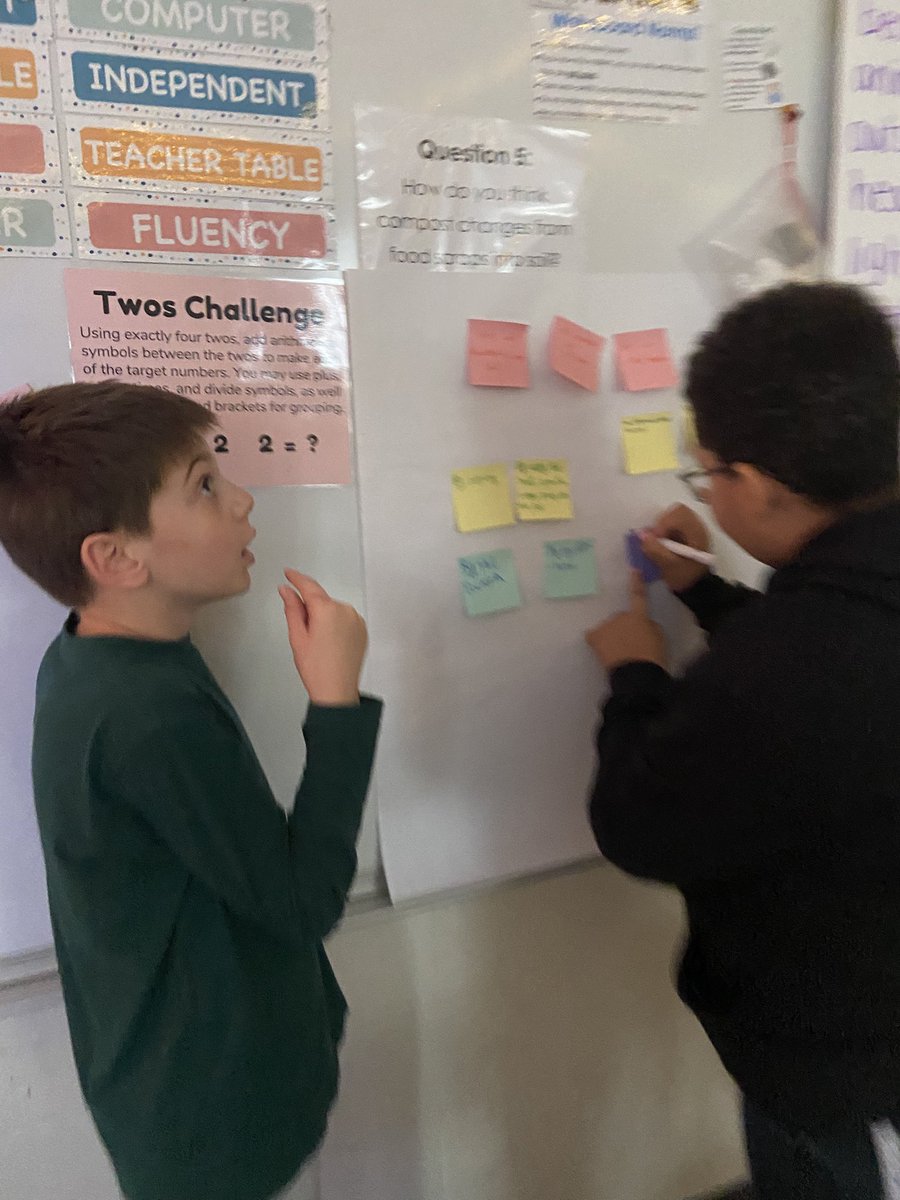 Introducing our next science unit with a fun question carousel walk! <a href="/Taunton_Schools/">Taunton Public Schools</a> <a href="/parker_middle/">Parker Middle School</a>