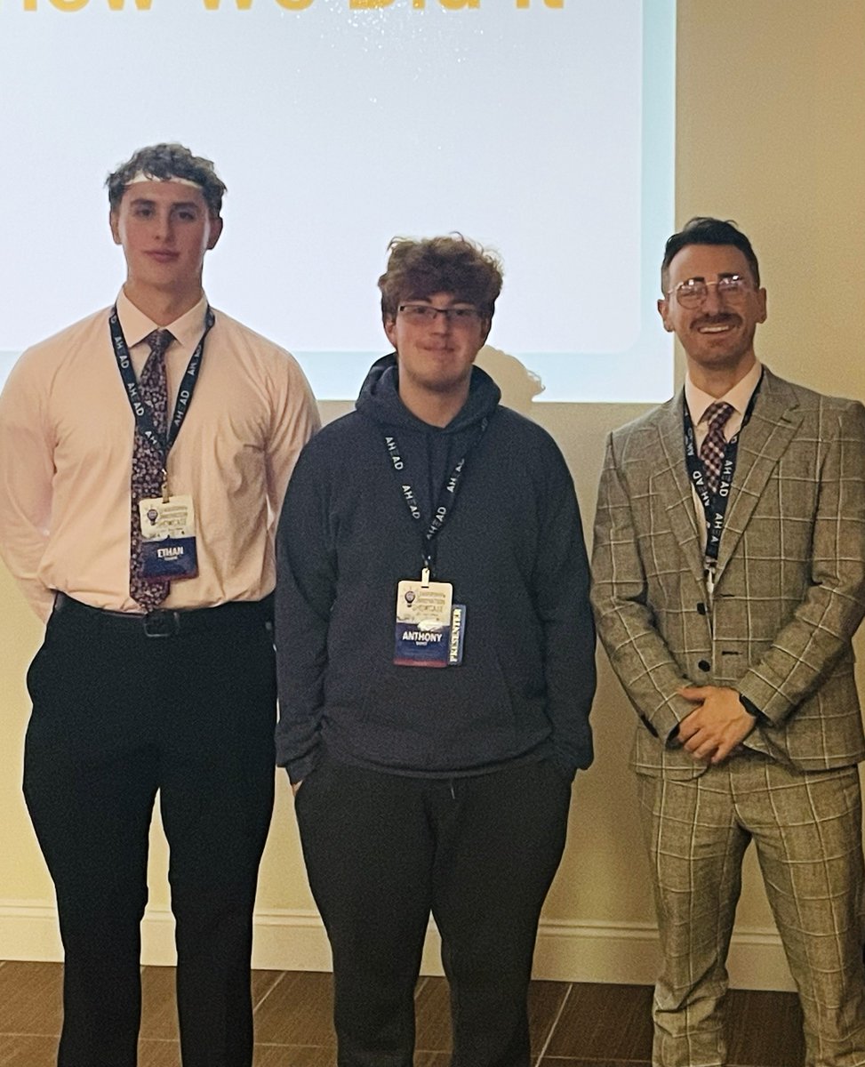 Speaking to school leaders from across the region at the <a href="/SouthCentralRIC/">South Central Regional Information Center (SCRIC)</a> Leadership &amp; Innovation Showcase, the team showcased the success of the program, discussed potential strategies, and shared insight on working in a real-life job setting.