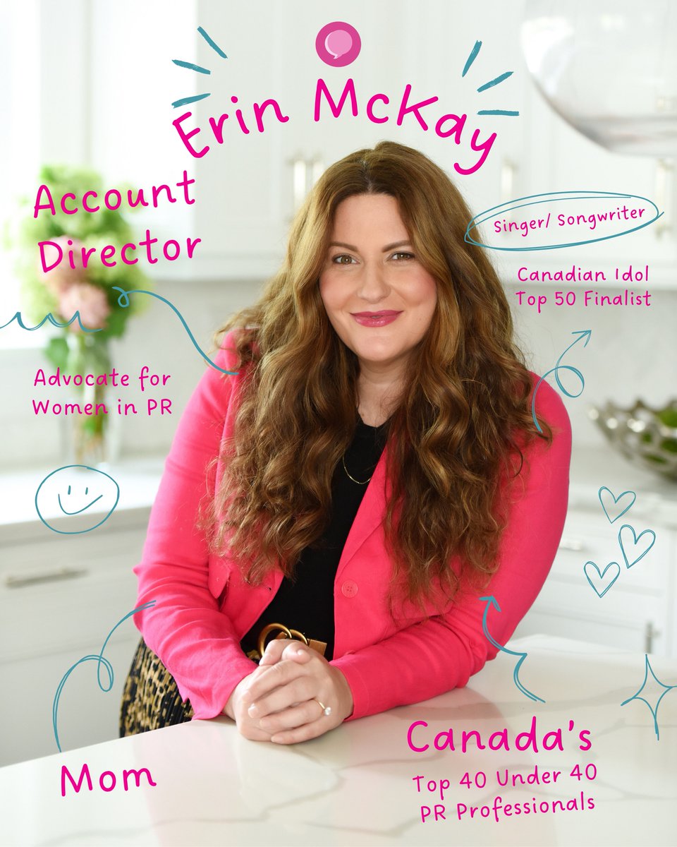 Exciting news! After many incredible years building Bubblegum, Founding Partner+President Dena Cole is stepping into a new chapter with the Ontario Government’s Tourism Sector. As we celebrate Dena’s next adventure, we’re thrilled to welcome Erin McKay as new Account Director!
