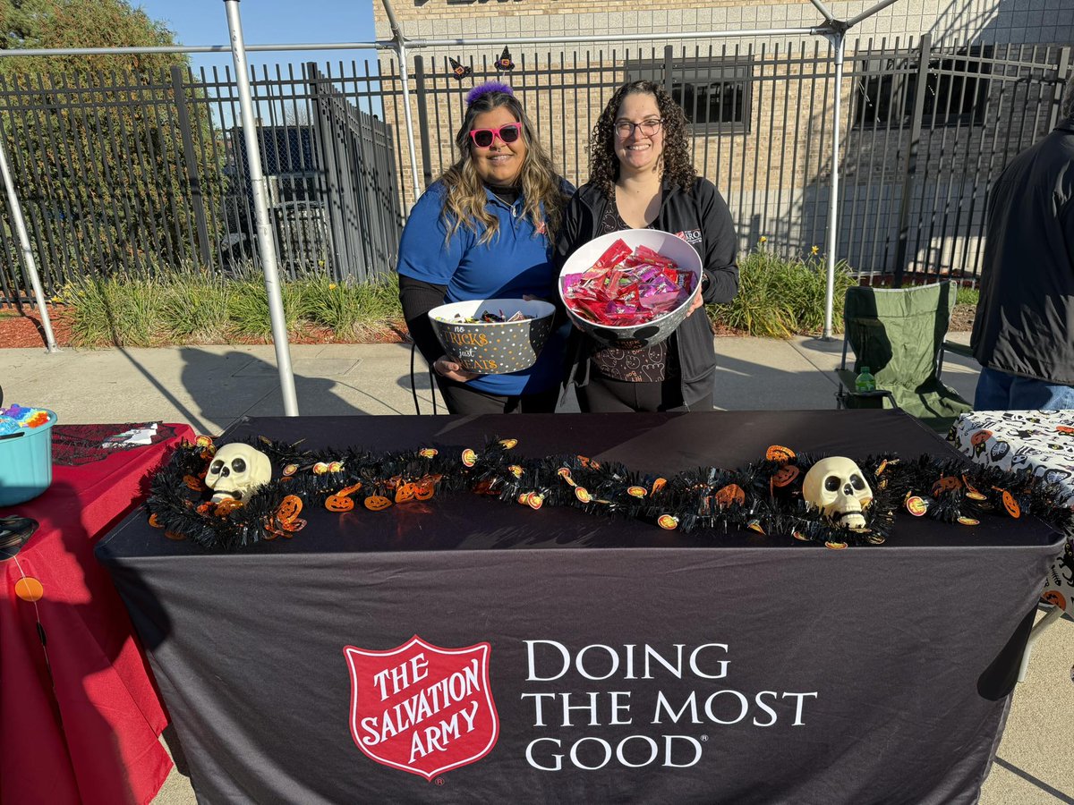 We had a blast at Cops &amp; Goblins! Thank you <a href="/southbendpolice/">South Bend Police</a> for putting together such an awesome event for the kids 👻