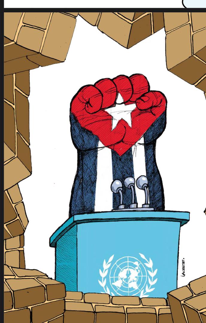 Tumbabloque 165 votos, que gran victoria.
#CubaEstáFirme 
#CubaViveEnSuHistoria