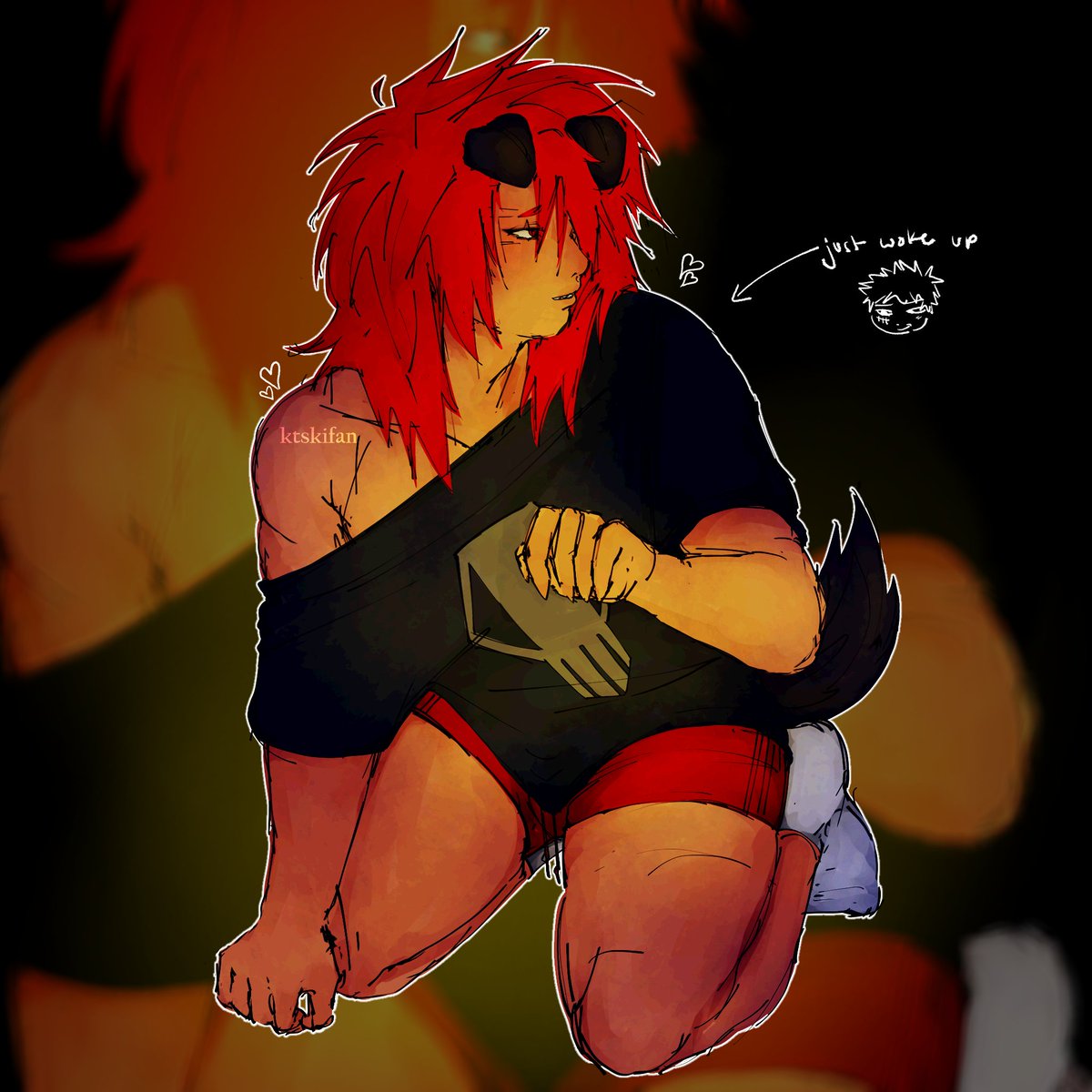 #krbk #kiribaku

he sleeps in his husbands shirts methinks