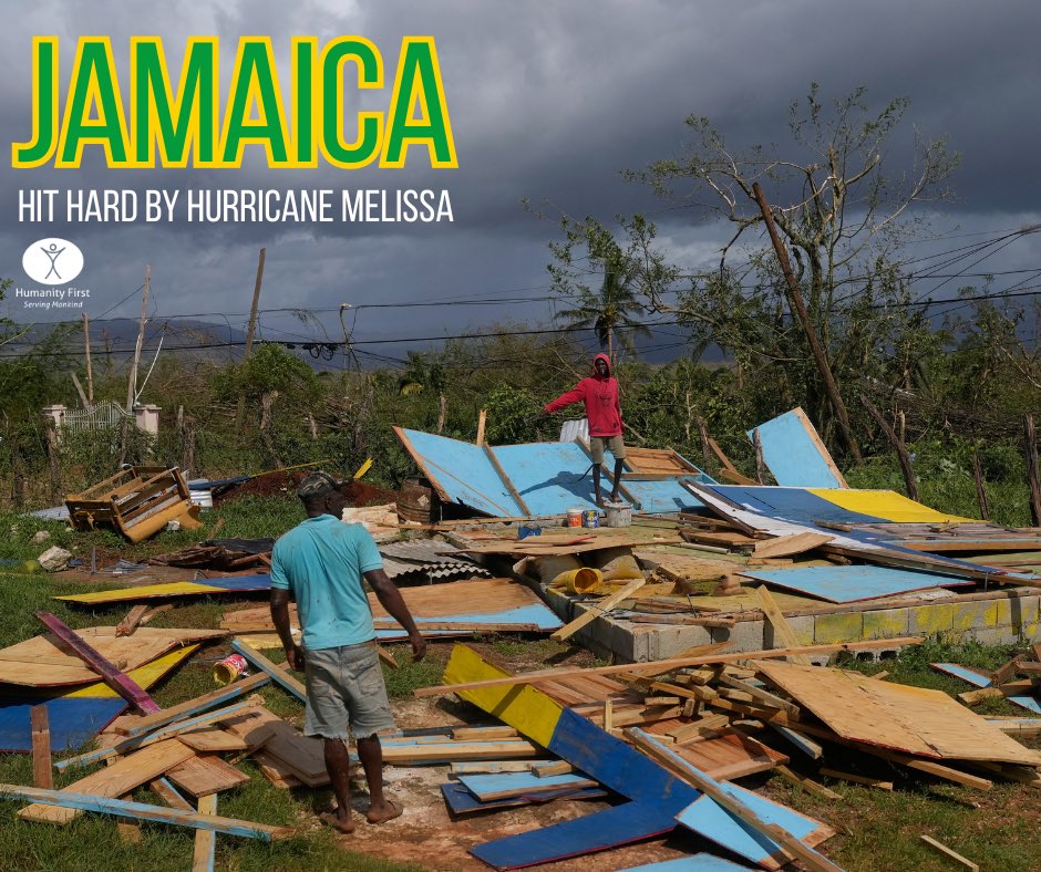 🌍 Emergency Response Update: Jamaica 🇯🇲
Humanity First USA and Humanity First Canada are joining forces to assemble a combined emergency medical team and relief logistics unit to deploy to Jamaica.
 
We’re coordinating closely with the Pan-American Health Organization as part of