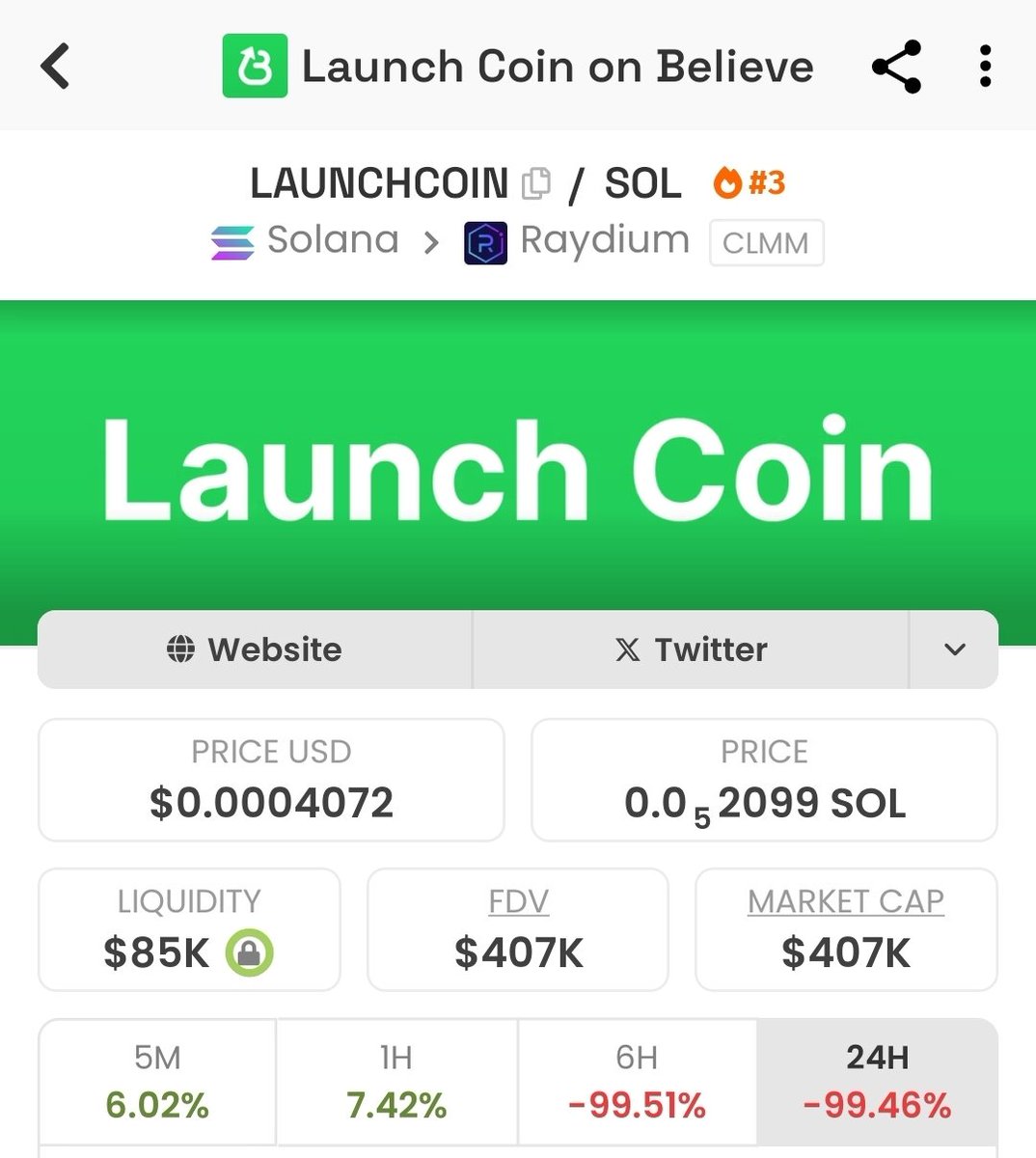 ahmadbinary's tweet image. Oh God what happened to Launch Coin ? 
Where are we now ?