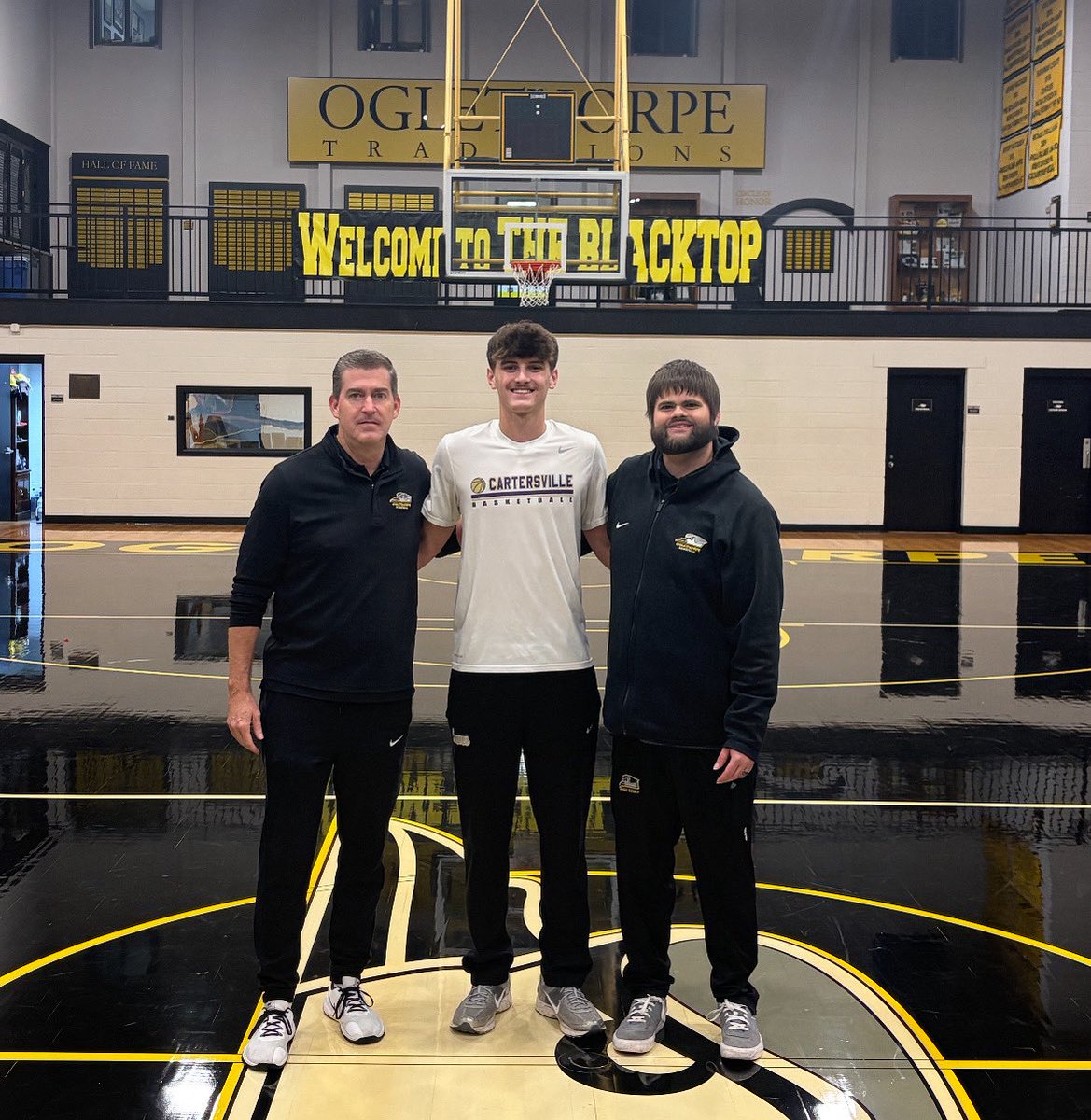 Great to see <a href="/wyatt_thomason3/">Wyatt Thomason</a> had a great visit today at <a href="/GoPetrelsMBBall/">Oglethorpe Men's Basketball</a>  Hard work pays off. <a href="/cvilleschoolsys/">Cartersville Schools</a> <a href="/BartowSportsZon/">Bartow Sports Zone</a>