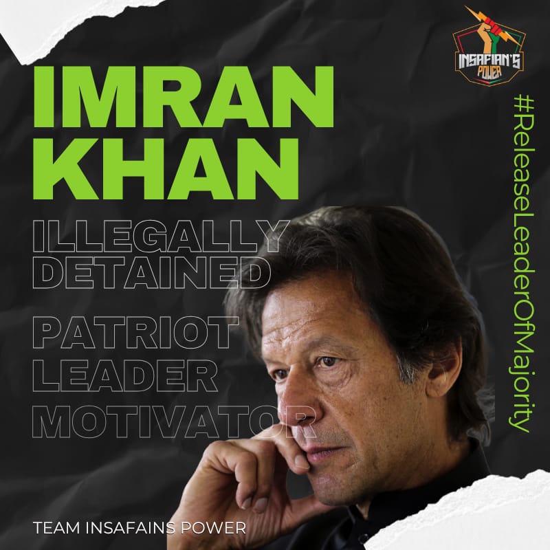 #مقصد_ایک_خان_کی_رہائی
غلام قوموں کی زنجیریں خود ان کے خوف سے بنتی ہیں۔
<a href="/TeamiPians/">Team Insafians 𝗣𝗼𝘄𝗲𝗿</a>