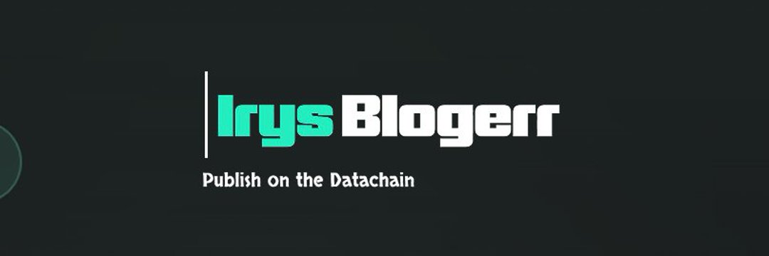 Mitchyugan's tweet image. Thank you so much @dimakuncik for this! 

Clean design. 
Top explanation. 

To get started Visit:
irys-blog.netlify.app