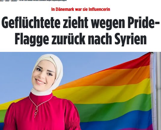 Für mich der einzig vernünftige Grund eine Regenbogen Flagge aufzuziehen. #LGBTQ