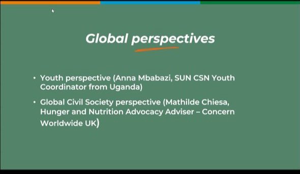 Our Youth Coordinator shared a  presentation on a webinar for strengthening accountability post N4G Summit!She highlighted how youth-led dialogues drive accountability in nutrition.Empowering young people to push for greater investments is key.@SUNCSNUG #YouthInNutrition #Invest
