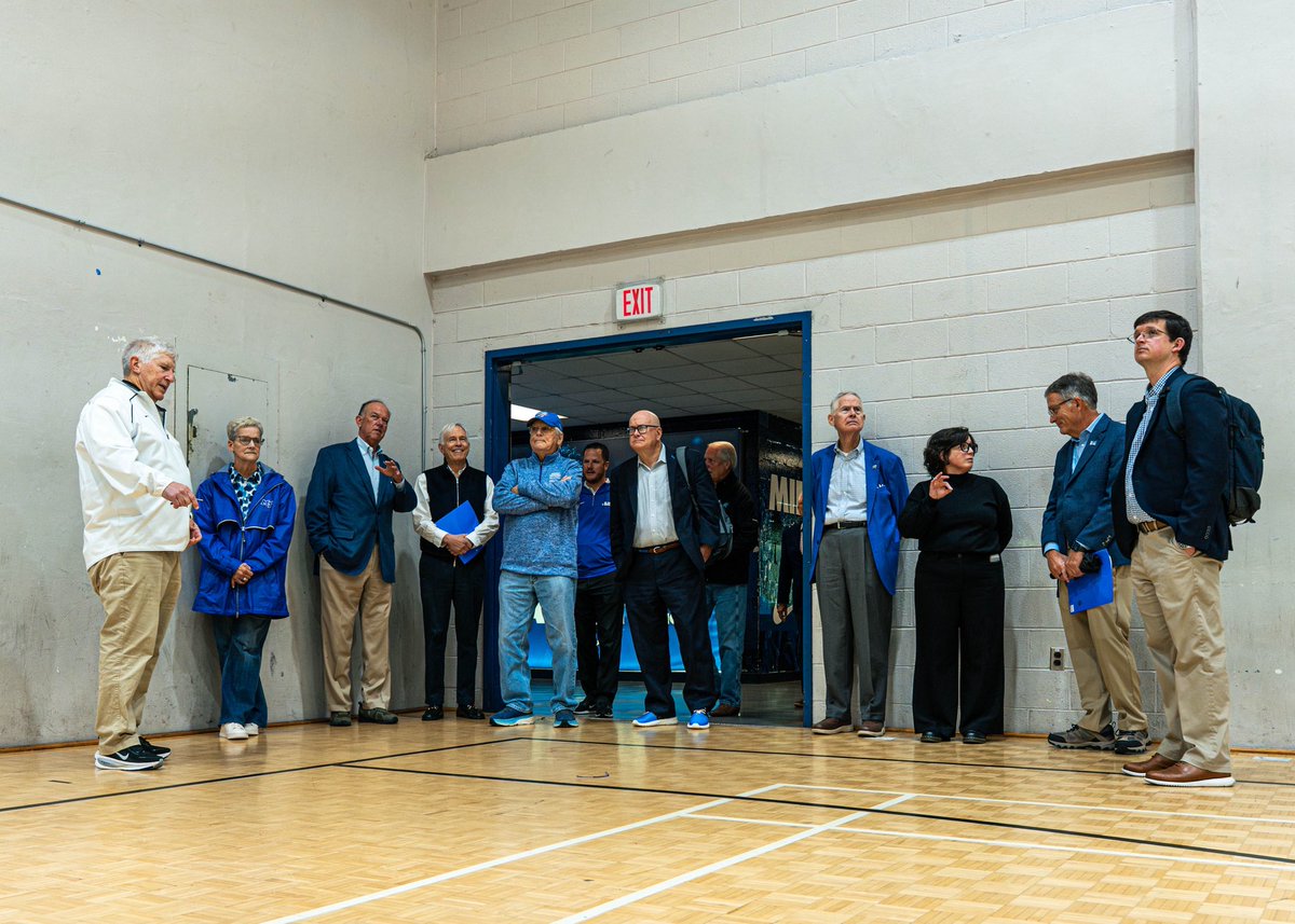 MTAthletics's tweet photo. .@MTSU’s Lightning Zone Committee met today to discuss Phase 2 of the #BuildBlue Campaign, renovations to Murphy Center that are coming soon! https://t.co/GAil6T3OEZ