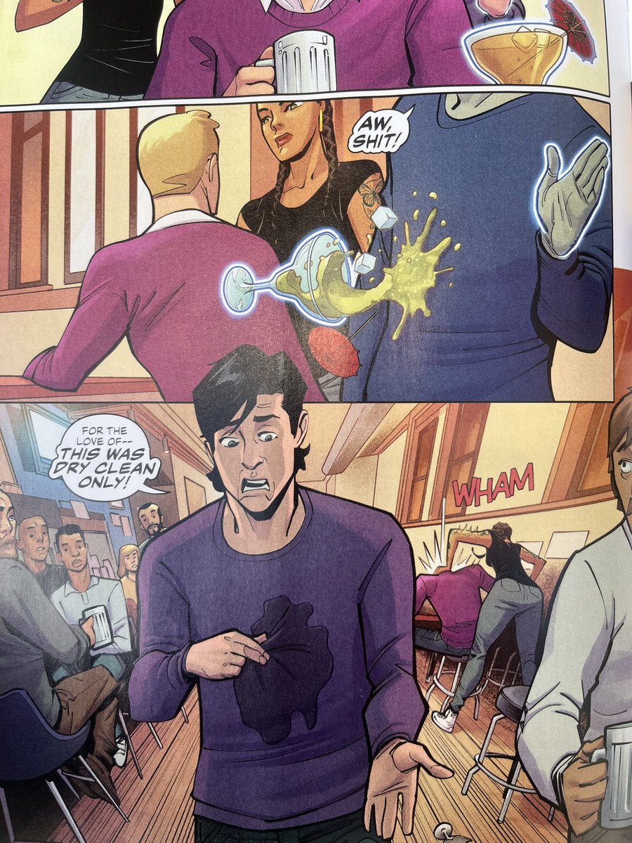 Someone stole the box of Radiant Black comps off my porch this month, so it’s great to finally get my hands on issue 38. To my knowledge, this is the first comic to document the unbeatable date combo of a movie at <a href="/musicboxtheatre/">Music Box Theatre</a> and drinks at <a href="/ToonsChicago/">Toons Bar & Grill</a>