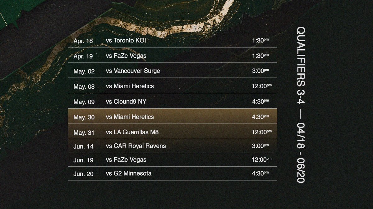 🗓️ MARK YOUR CALENDARS 🗓️

The 2025–26 CODLeague Schedule just dropped and we’re starting BO7 off with a BANGER. Time to strike 🦅

#FalconsAreHere || #RiyadhFalcons