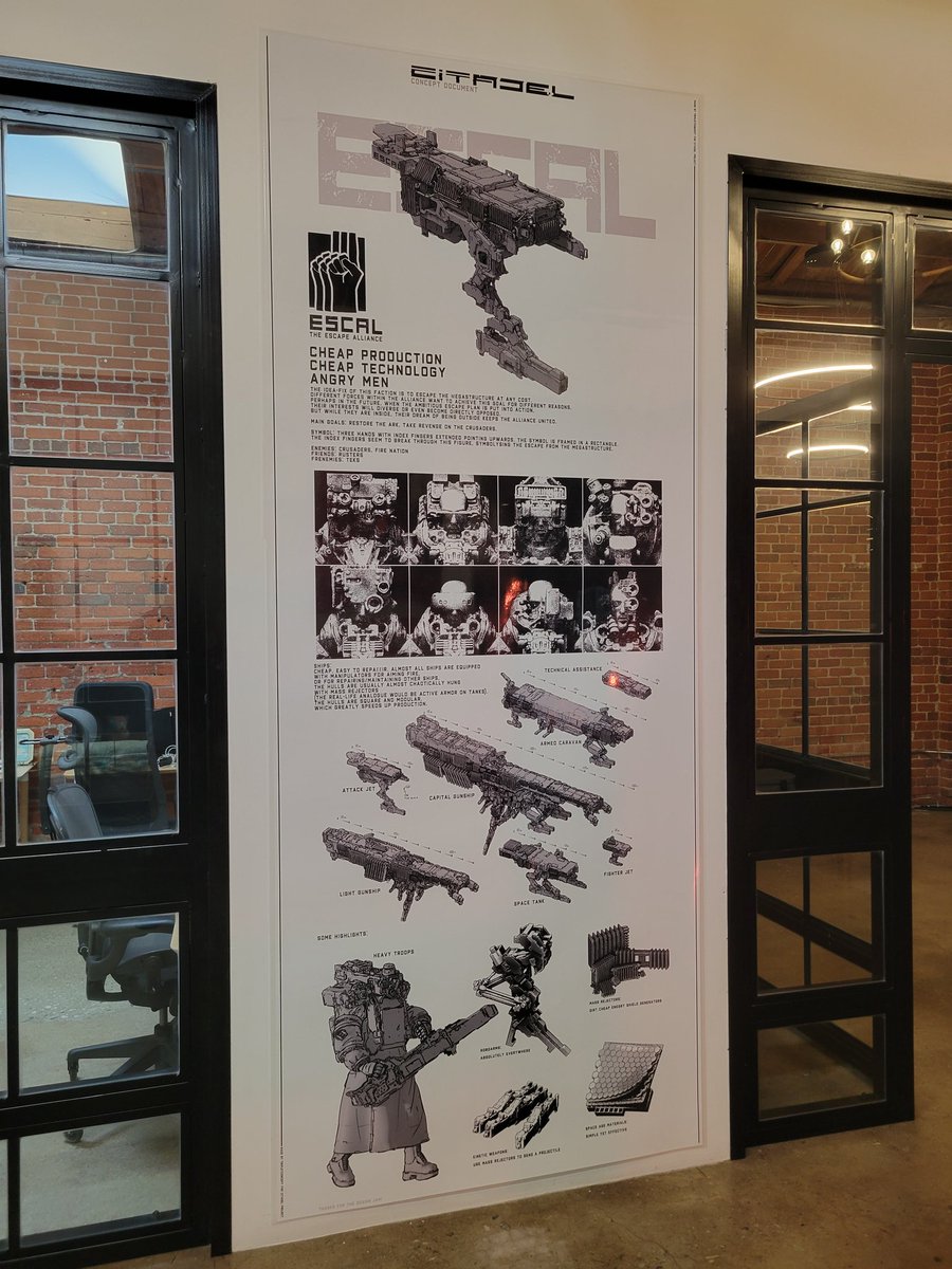 Put up some art in the office