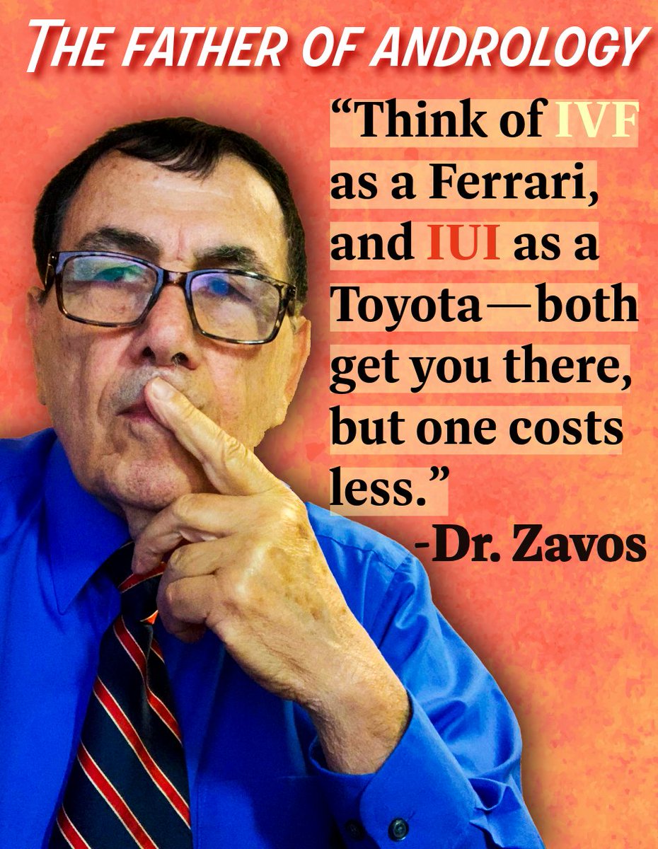 The Affordable Fertility Secret
andrologyinstituteofamerica.net/2024/09/16/iui…
Director &amp; Chief -  Prof. Dr. Panos Zavos
#iui #ivf #fertility #infertility #andrology #reproductiverights #healthcare #treatment #doctor #professor #zavos