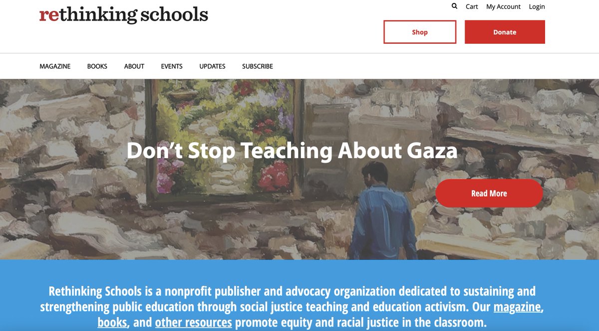 Why is the New Jersey teachers’ union - <a href="/NJEA/">NJEA</a> - hosting a “Teach Palestine” session at its conference to uplift Palestinian voices yet offering zero programming to uplift Israeli voices?

Where’s the “Teach Israel” course? Shouldn’t kids learn about Israel - the only democracy in