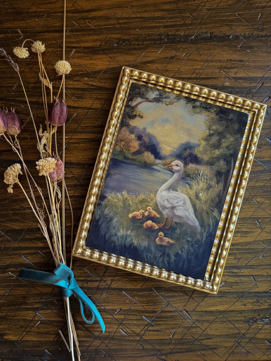 oliveegger's tweet image. The Mother Goose prints are live in the shop!

I also upgraded all other giclée prints that are not Mother Goose or Christmas prints to 30% off, no code needed 🫶🏻

The original painting will not be available at this time because I painted it specifically for my daughter’s…