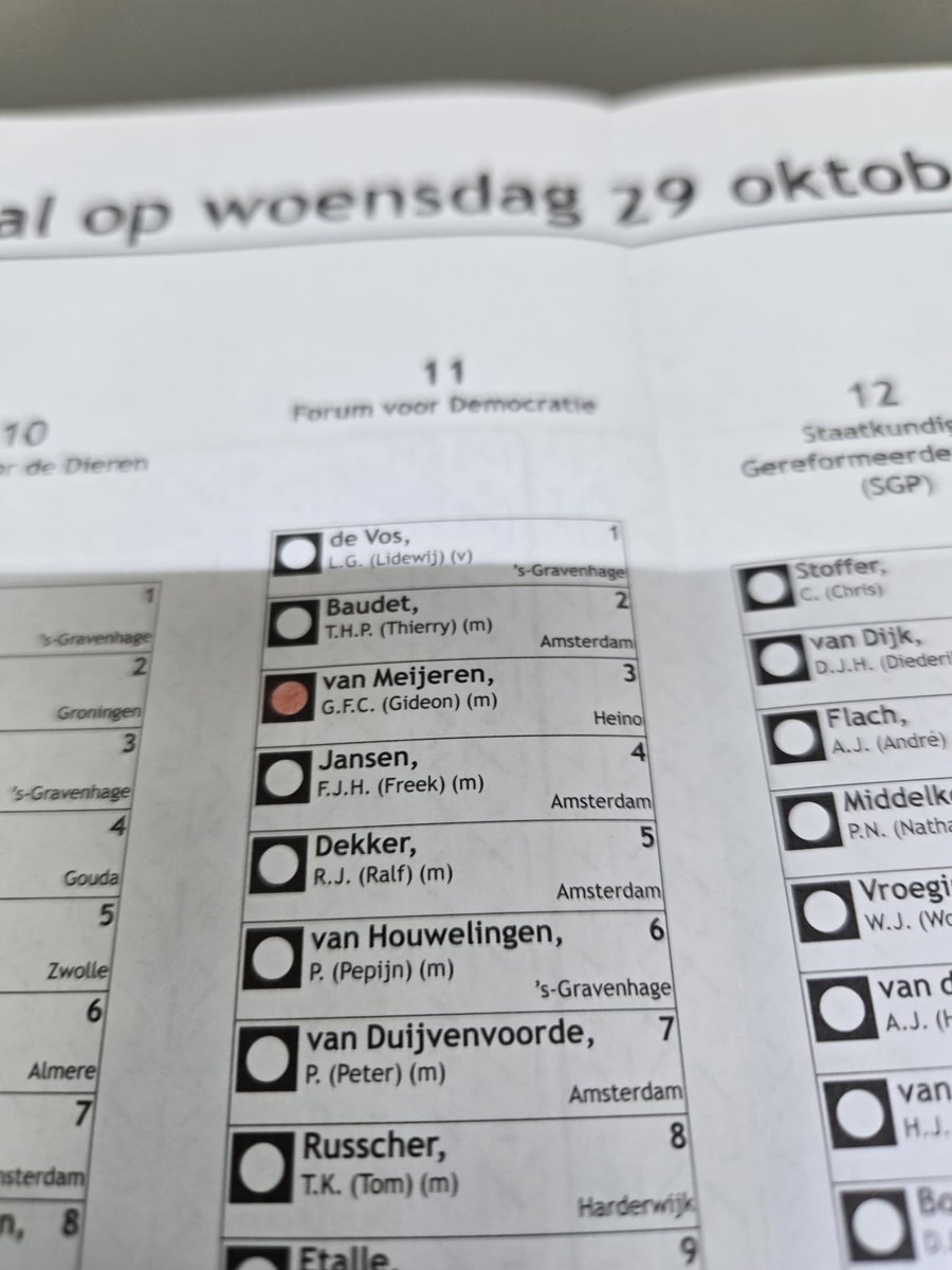 Mooie afbeeldingen krijg ik vandaag via WhatsApp. Allemaal mensen die FVD stemmen... Allemaal mensen die normaliter anders stemmen. Ondanks de media-boycot. Of dankzij. Who cares, mensen zij het beu en stemmen FVD. Krachtig signaal!