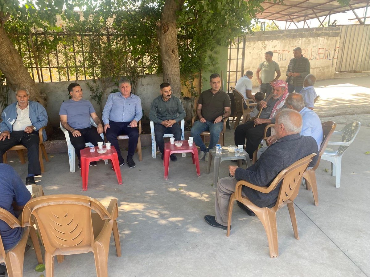 📍Eski Misis 
Önceki Dönem 15. Bölge Başkanımız Hasan Güvenir’in vefat eden amcası Mehmet Güvenir’in taziyesine katıldık.
Allah rahmet eylesin mekanı cennet olsun inşallah…