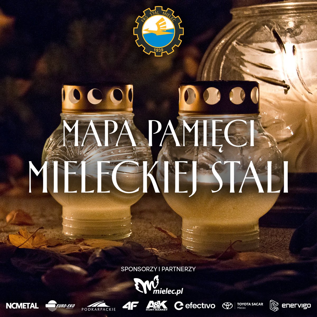 Odwiedzając groby bliskich w nadchodzący weekend, pamiętajmy również o tych, których nie ma już z nami, a byli związani z naszym klubem.
🕯️🤍💙

🗺️👉stalmielec.com/mapa-pamieci
