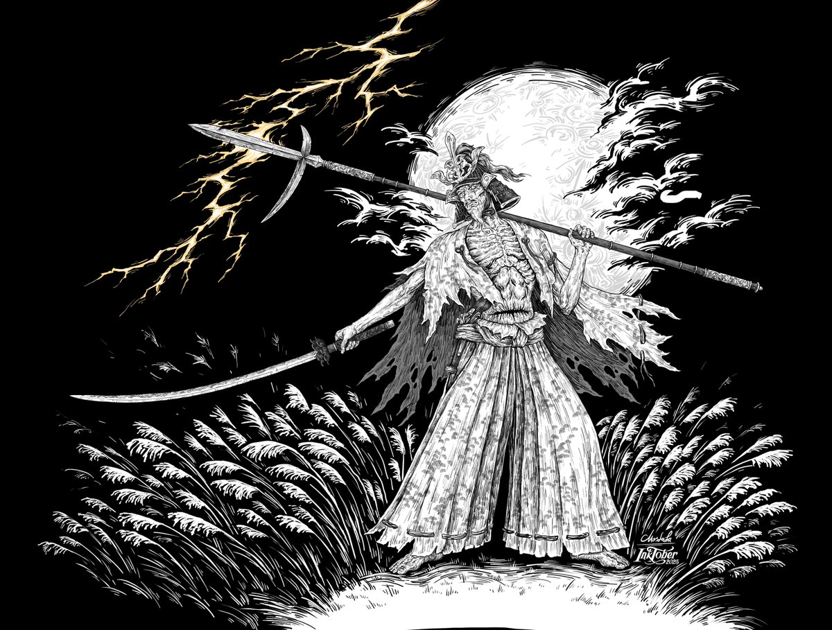 Inktober - Day 29 - Lesson
"Hesitation is Defeat" - Isshin Ashina
#inktober2025 #Sekiro #fanart