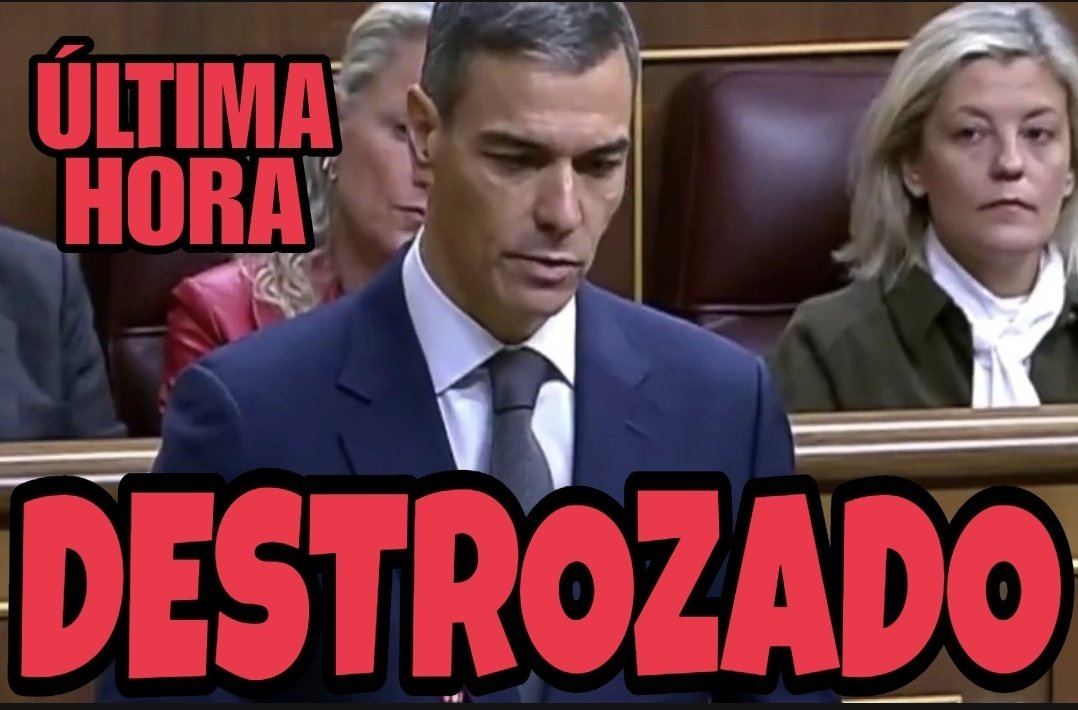 No suelo decir nada bueno de los políticos, pero hoy <a href="/EsterMunoz85/">ESTER MUÑOZ</a> ha despedazado a Pedro Sánchez en 2 minutos.

Le ha dicho a la cara que es un indecente que usa la tragedia de la Dana y los muertos para su beneficio y que vive de sembrar el odio entre los españoles.
Lo ha