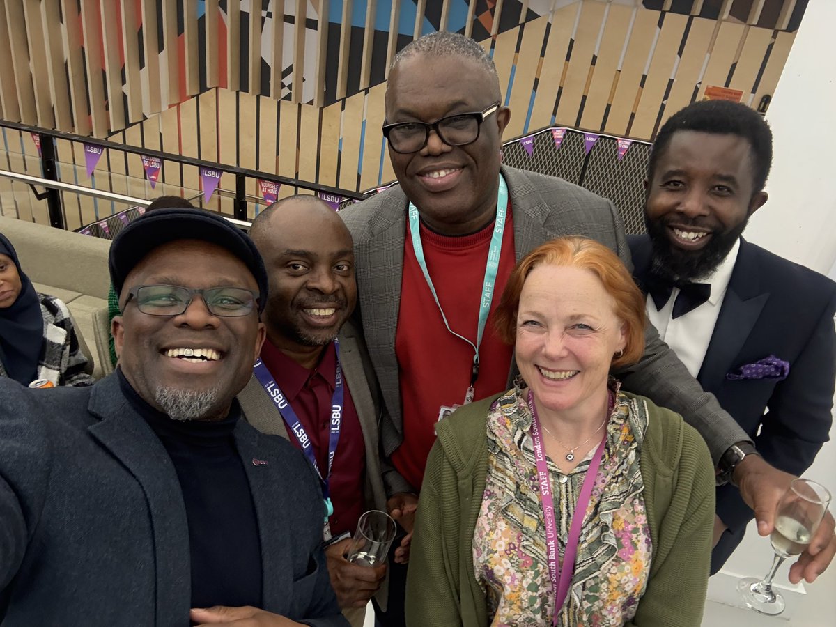 AbisogunOBE's tweet image. Great to catch up with the #LSBU #DreamTeam all of whom are due (&amp;amp; have earned) the respect of the students; all now equipped to make a difference within &amp;amp; across the sector; a #SystemOfSystems called the Built and Managed Environment _ #OnwardsAndUpwards 🥇 and congrats to all!