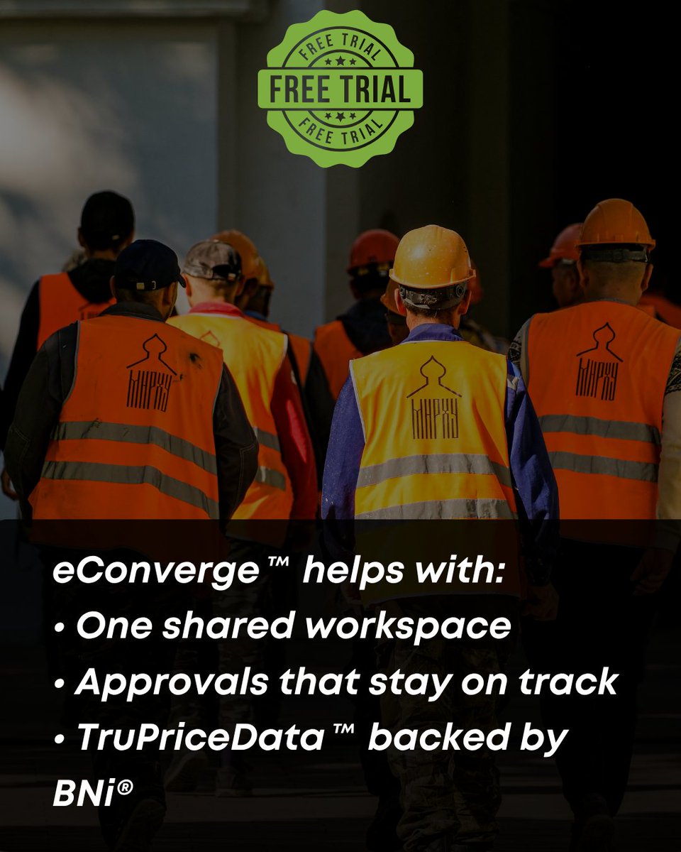 eConverge_'s tweet photo. Speed shows up when everyone shares one view.
See product and pricing at: https://t.co/4nz4k1NJrY
#ConstructionEstimating #TruPriceData #SquareFoot #BNi #eConverge #Preconstruction #Facilities https://t.co/ksm1nYmIPb