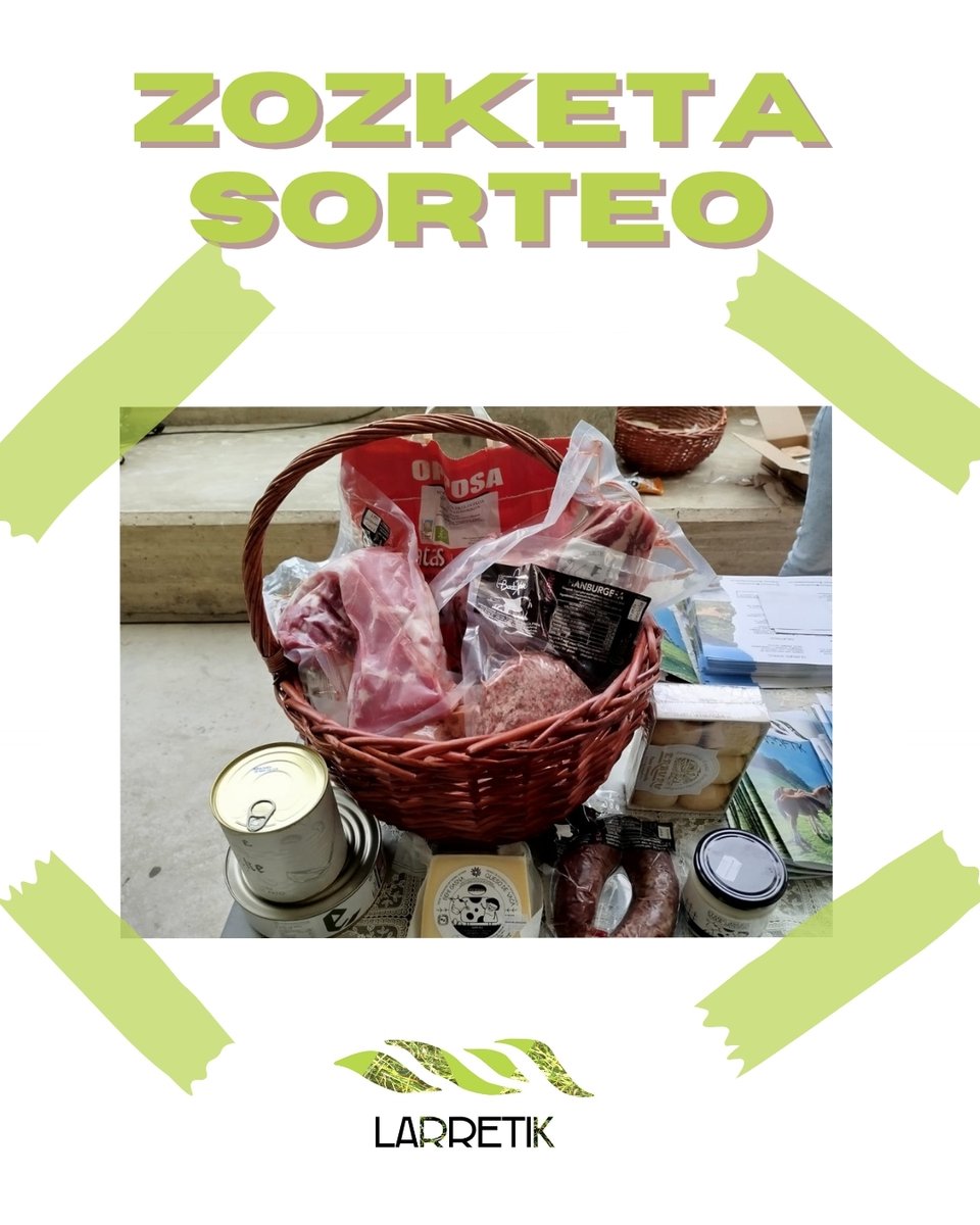 Lehen berria!

Sareetako zozketan parte-hartzeko:
1.- Jarraituiguzu
2.- Publikazio hau atsegin
3.- Komentarioetan saskia norekin partekatuko zenuke jarri.
4.- Bertxio bidez partekatu gu izendatuz.

Epe-muga: 2025-11-1

P.D.- Irabazleen izenak igandean argitaratuko ditugu