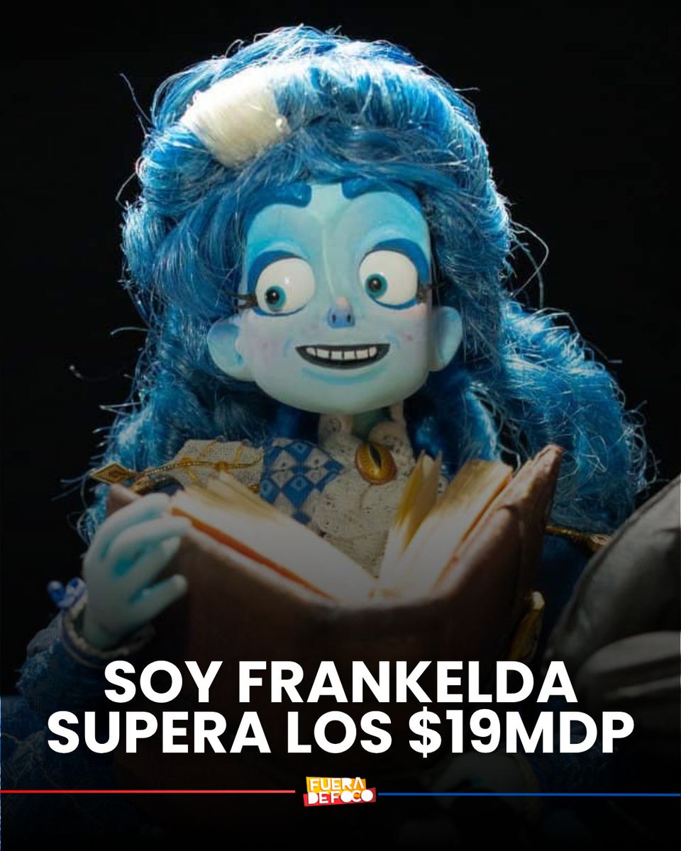 GabyMeza8's tweet image. ¡SIGUE SUMANDO! 👻❤ SOY FRANKELDA superó los $19MDP en la taquilla y se convierte en el 5º proyecto mexicano más exitoso de 2025.