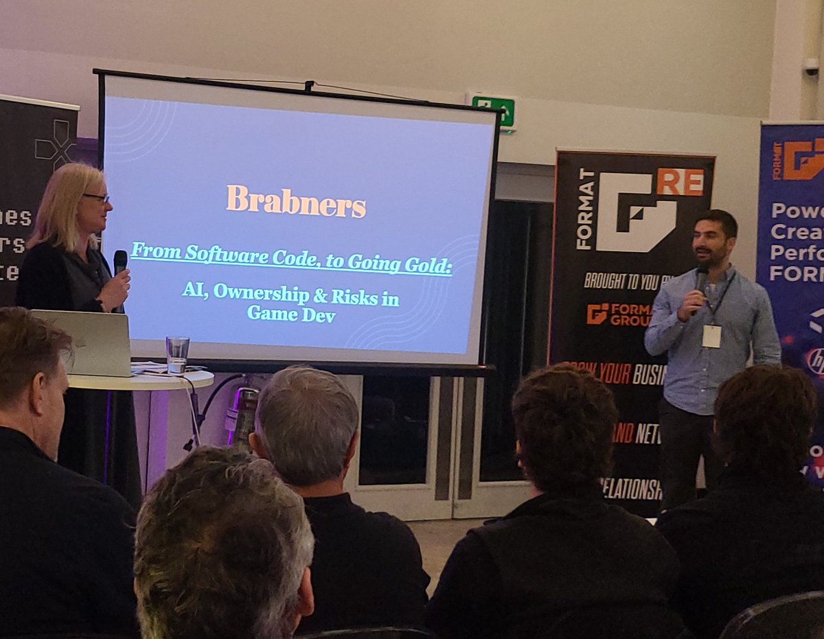 Format_Group's tweet photo. Huge thank you to @BrabnersLLP for sharing valuable insights on law in the gaming industry ⚖️ A fascinating look at how legal frameworks shape the future of gaming! #REFORMAT #GamingLaw #Innovation https://t.co/vGBOG0sixE
