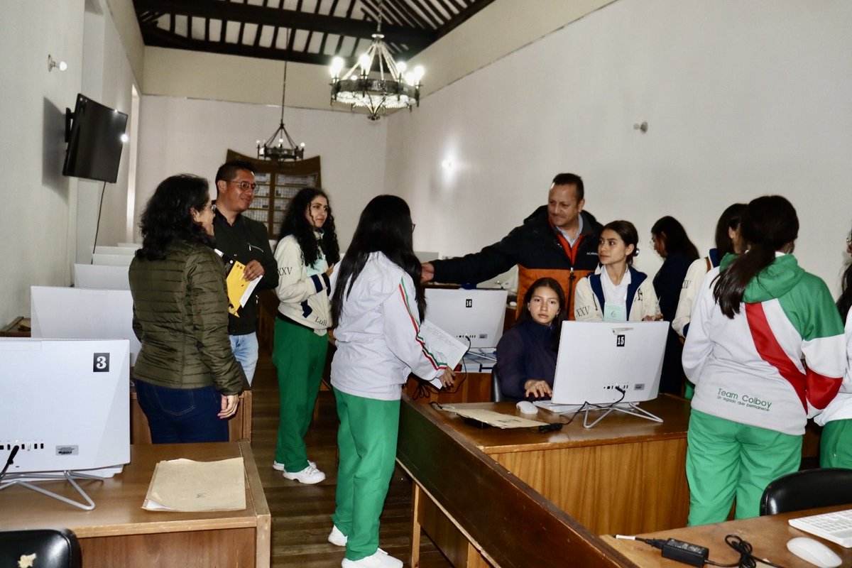 ColegioDeBoyaca's tweet photo. 🧩 ¡Vivimos con éxito la II Versión de las Olimpiadas de Matemáticas y Tecnología Colboy! 🧮💻

El ingenio, la lógica y la creatividad se unieron en una jornada llena de aprendizaje y diversión, donde las matemáticas y la tecnología fueron protagonistas. 🌟 https://t.co/FCpGmbxiKM